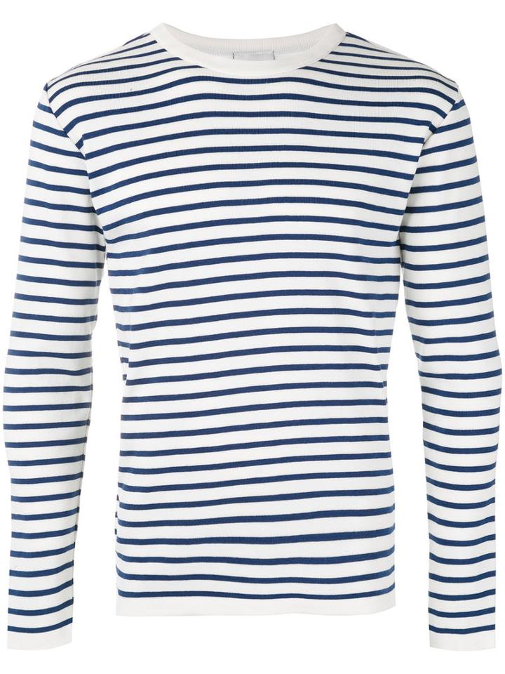 S.n.s. Herning - Passage Jumper - Men - Cotton/merino - Xl, White, Cotton/merino