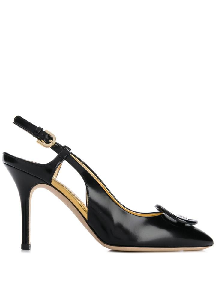 Emilio Pucci Pointed Toe 100mm Pump - Black