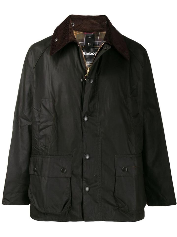 Barbour Contrast-collar Light Jacket - Green