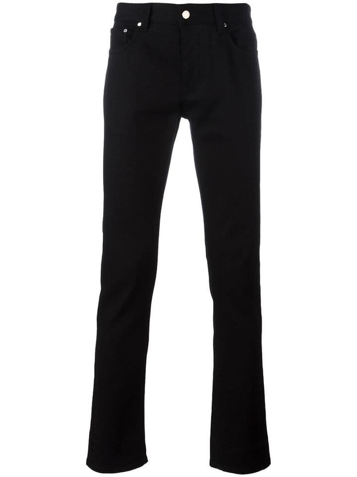 Ami Paris Slim Fit 5 Pocket Jeans - Black