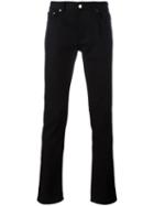 Ami Paris Slim Fit 5 Pocket Jeans - Black