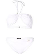Dolce & Gabbana Halterneck Bikini Set - White