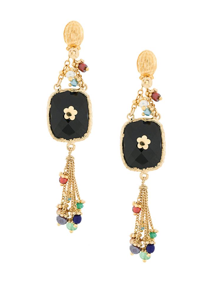 Gas Bijoux Happy Gipsy Earrings - Black