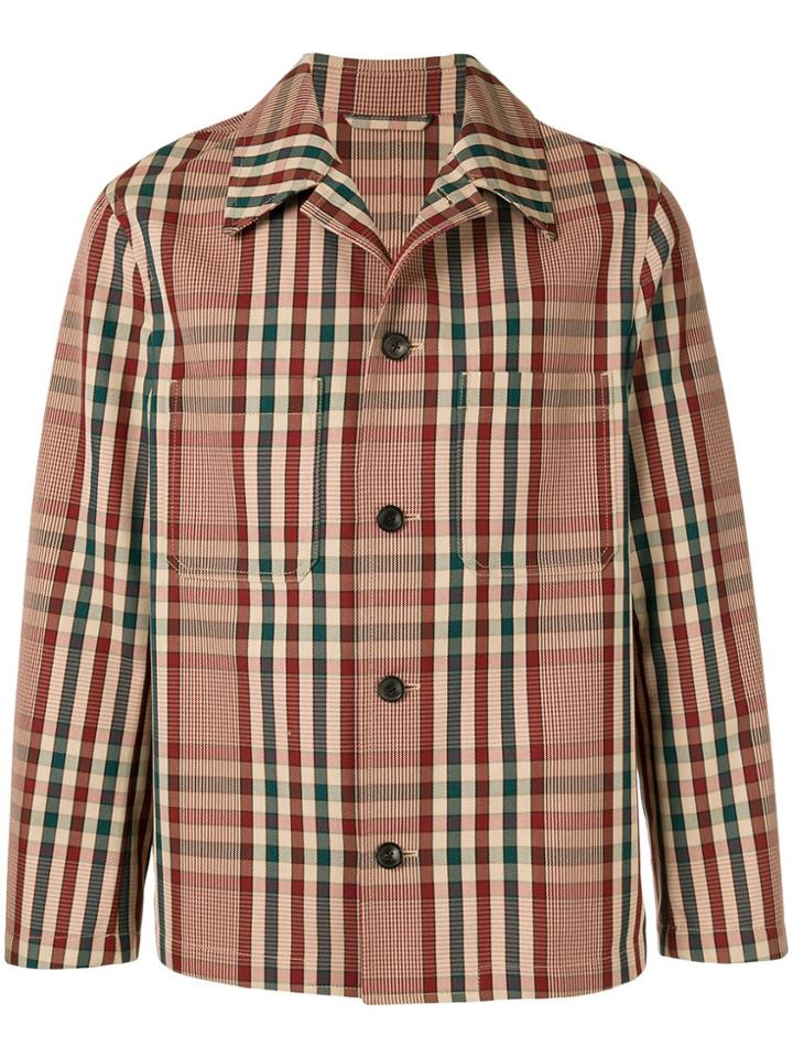 Tomorrowland Checked Single-breasted Jacket - Multicolour