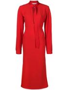 Victoria Beckham Candy Slashed Dress - Red