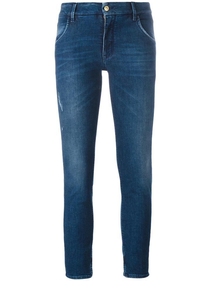 Cycle Denim Jeans, Women's, Size: 29, Blue, Cotton/polyester/spandex/elastane