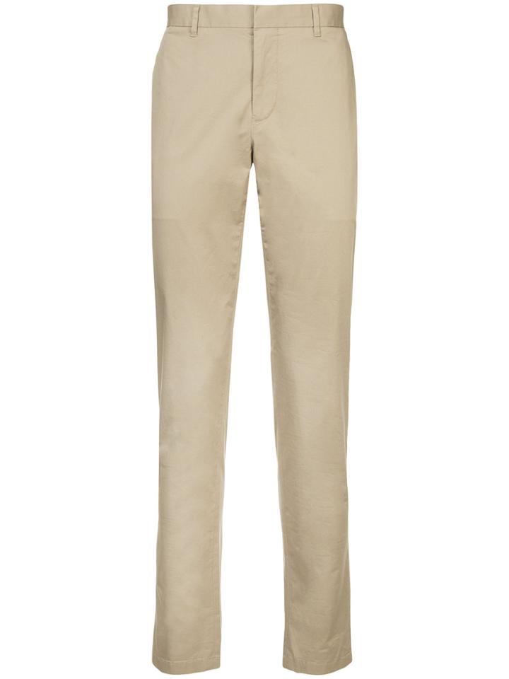 D'urban Classic Straight Trousers - Brown
