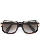 Cazal '607 Crystals Limited Edition' Sunglasses - Brown