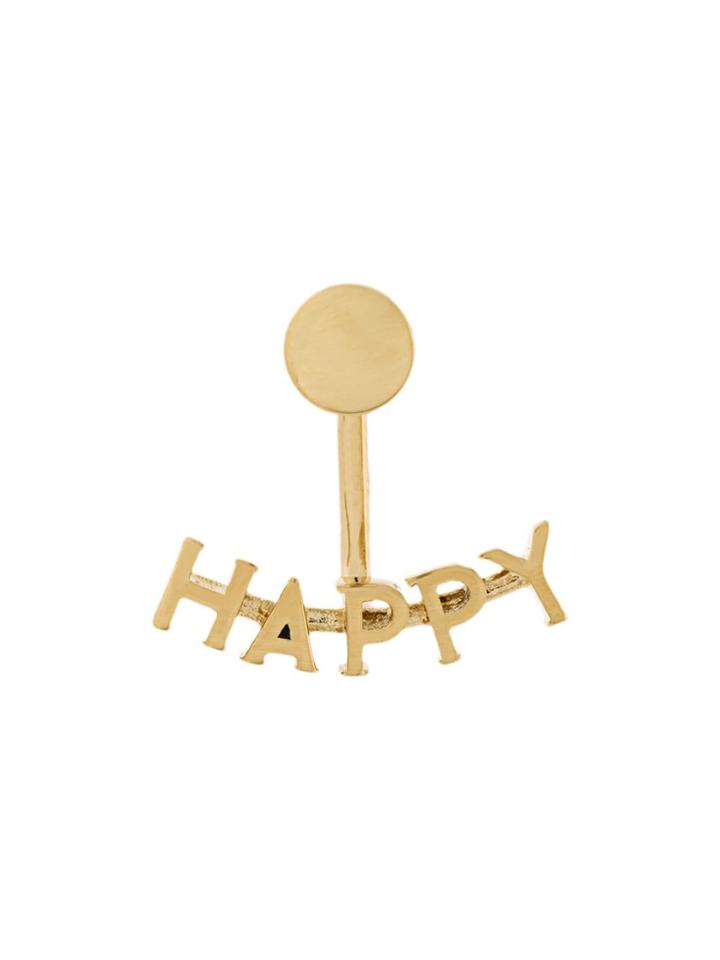 Chloé Single Happy Earring - Metallic