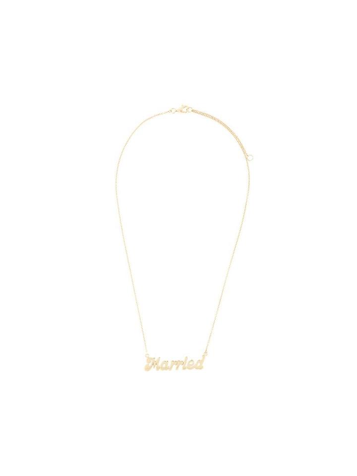 'married' Necklace, Women's, Metallic, True Rocks