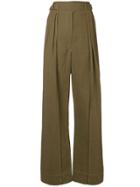 Lemaire Lemaire W183pa240lf280 643 Kaki Green Natural