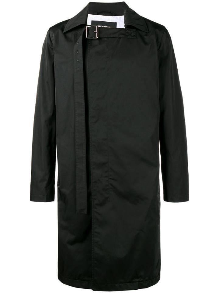 Raf Simons Double-breasted Trench Coat - Black
