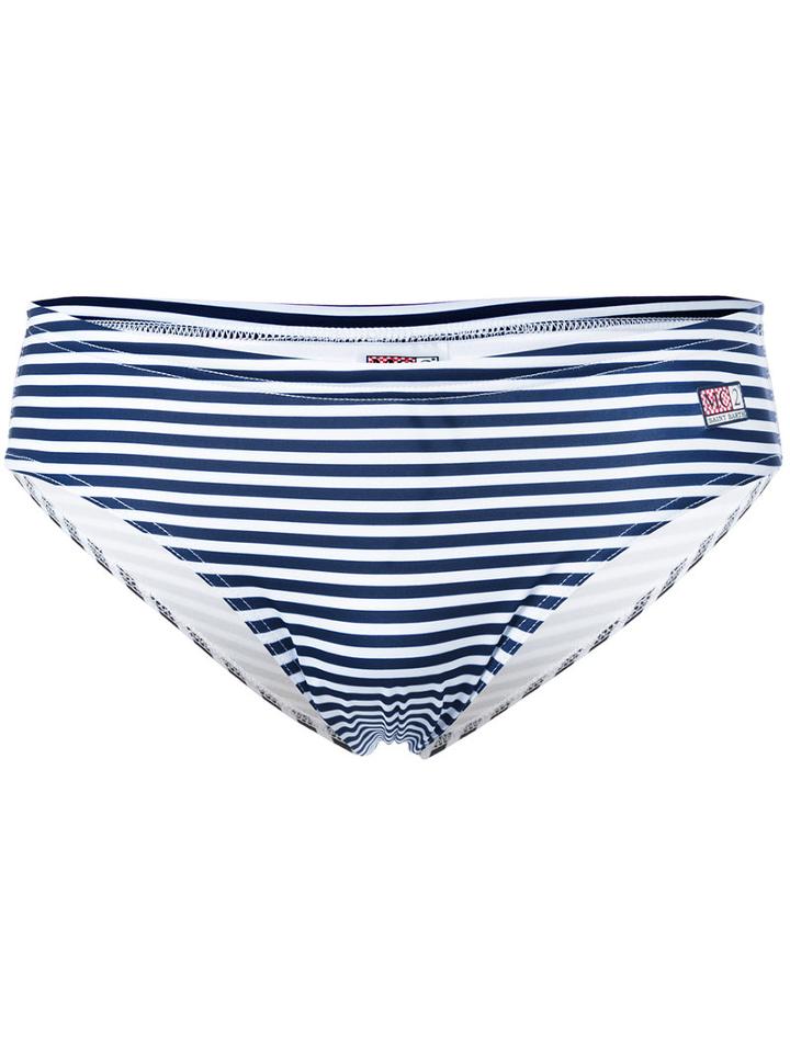 Mc2 Saint Barth - Striped Swimming Trunks - Men - Polyamide/polyester/spandex/elastane - M, Blue, Polyamide/polyester/spandex/elastane