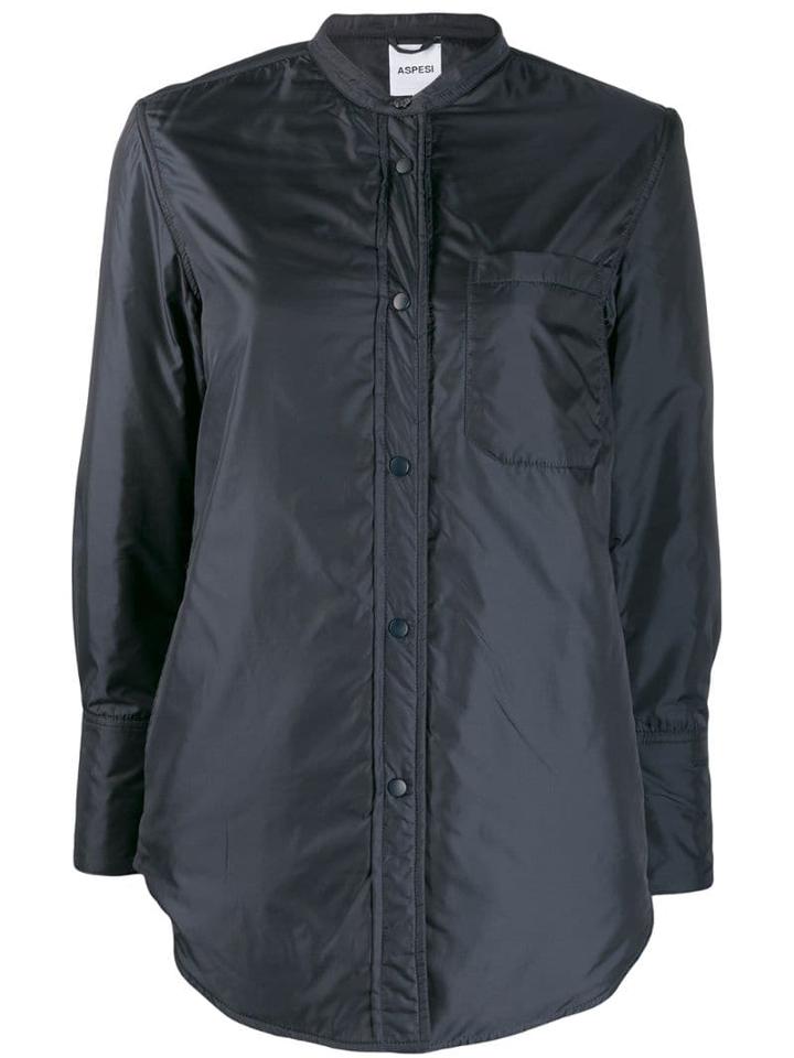 Aspesi Fitted Short Jacket - Blue