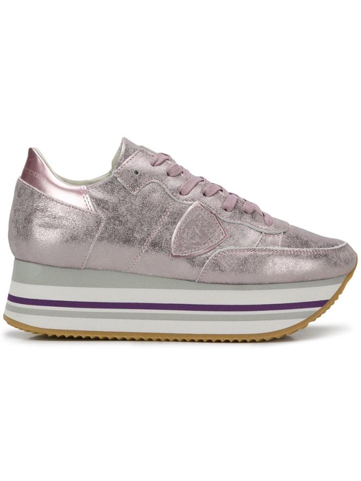 Philippe Model Eiffel Sneakers - Pink