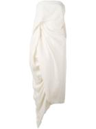 Rick Owens 'twirl' Strapless Top
