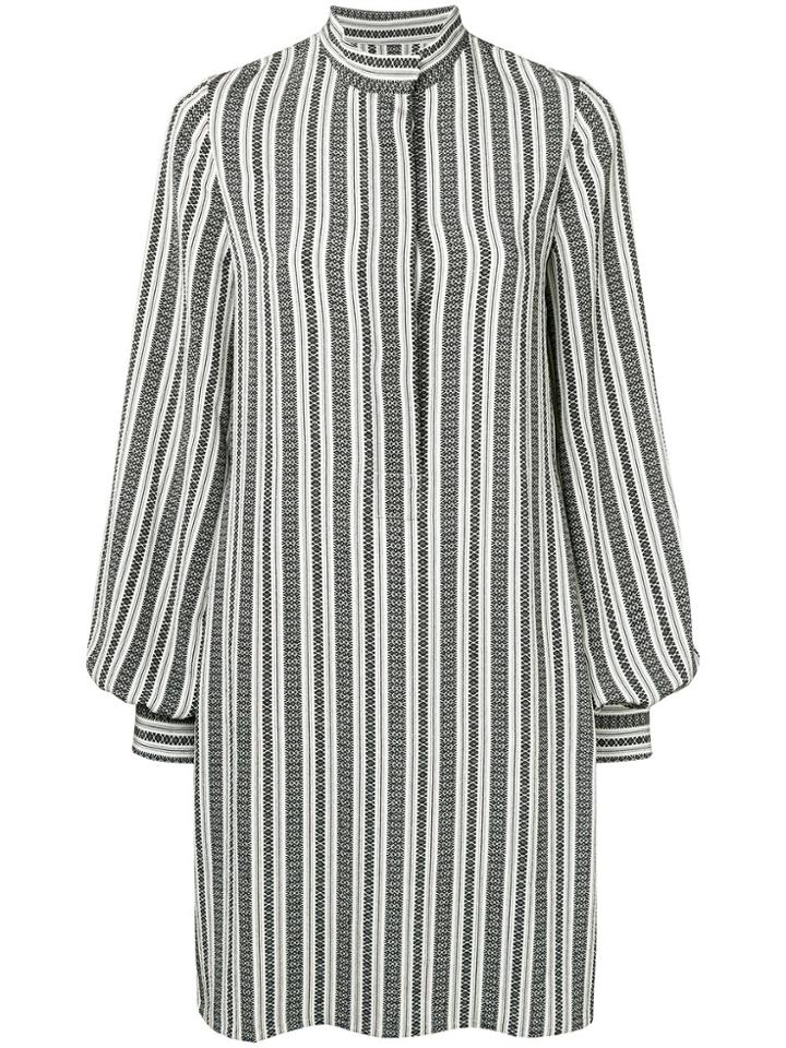 Noon By Noor Cilla Printed Shirt Dress - Black