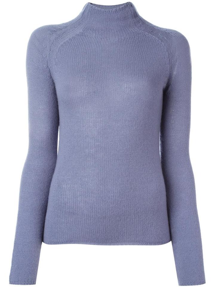 Forte Forte Slim-fit Turtleneck Jumper, Women's, Size: 1, Pink/purple, Cashmere