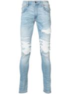 Amiri - Distressed Skinny Jeans - Men - Cotton/spandex/elastane - 31, Blue, Cotton/spandex/elastane