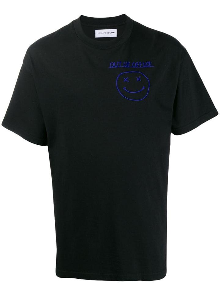 Riccardo Comi Out Of Office T-shirt - Black