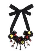 P.a.r.o.s.h. Flowers Necklace - Black