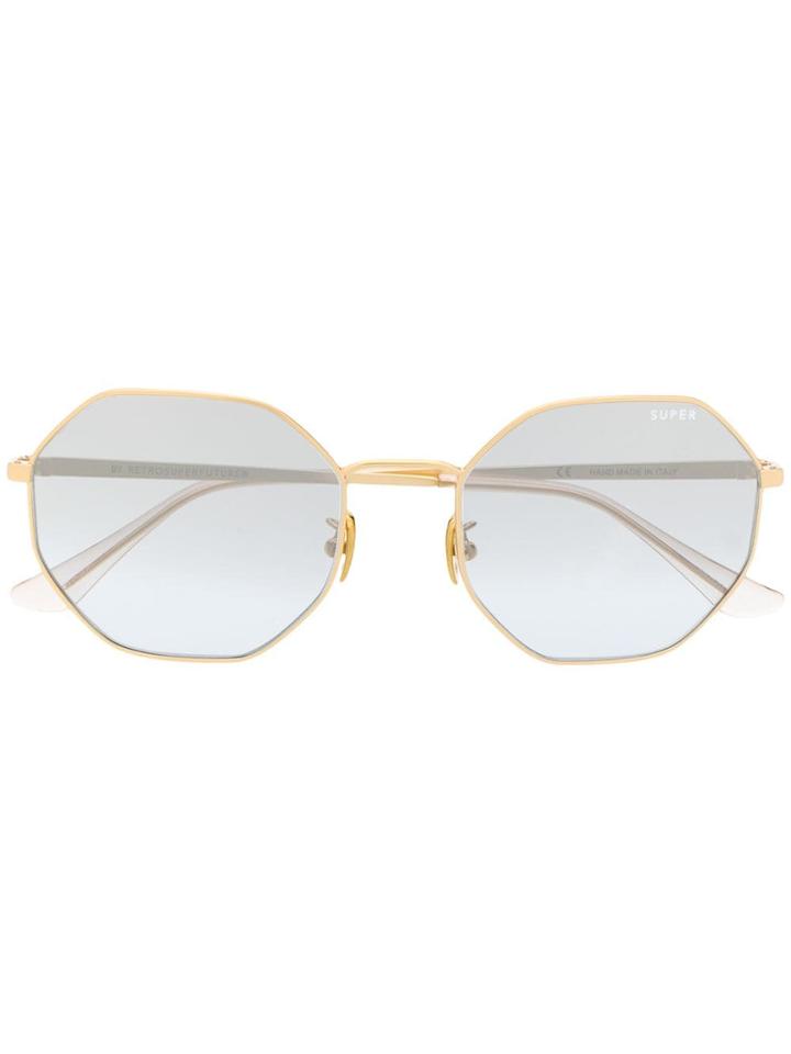 Retrosuperfuture Sagoma Sunglasses - Gold