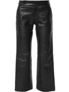 Comme Des Garçons Pre-owned Perforated Vinyl Trousers - Black