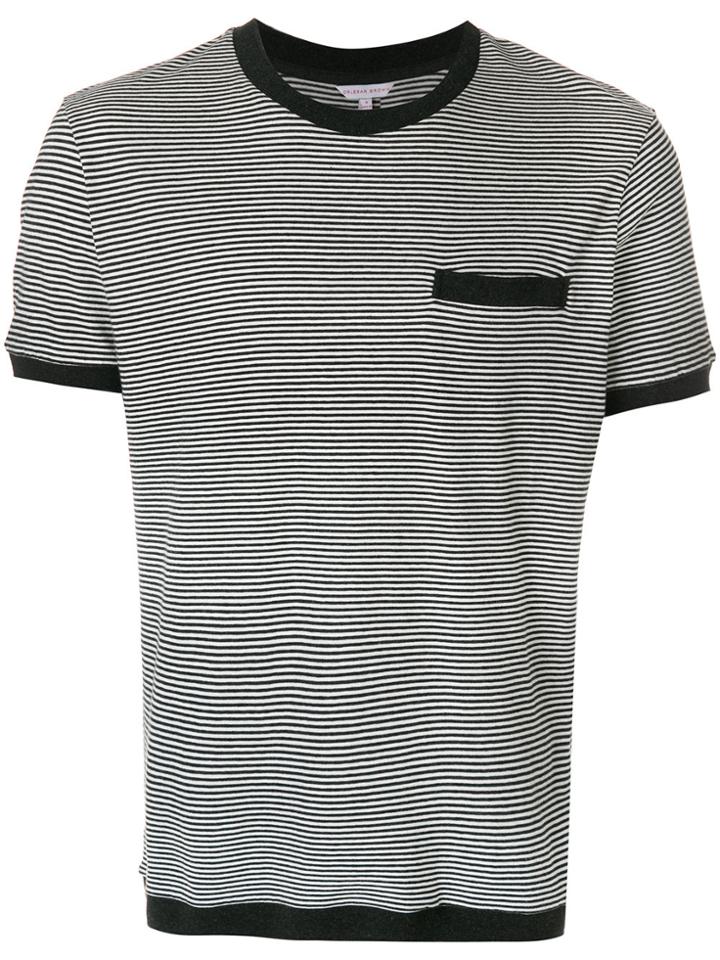Orlebar Brown Striped Chest Pocket T-shirt - Black