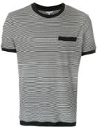 Orlebar Brown Striped Chest Pocket T-shirt - Black