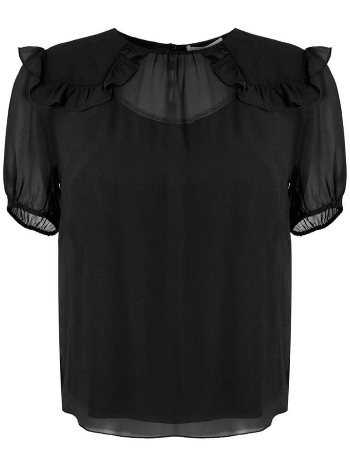 Nk Titi Silk Blouse - Black