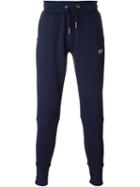 Blood Brother Embroidered Logo Sweatpants, Men's, Size: Medium, Blue, Cotton