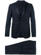 Tagliatore Two Piece Suit, Men's, Size: 46, Black, Virgin Wool/cupro