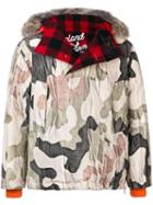 Woolrich Woolrich X Griffin Camouflage Padded Jacket - Neutrals
