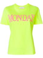 Alberta Ferretti Monday Print T-shirt - Yellow & Orange
