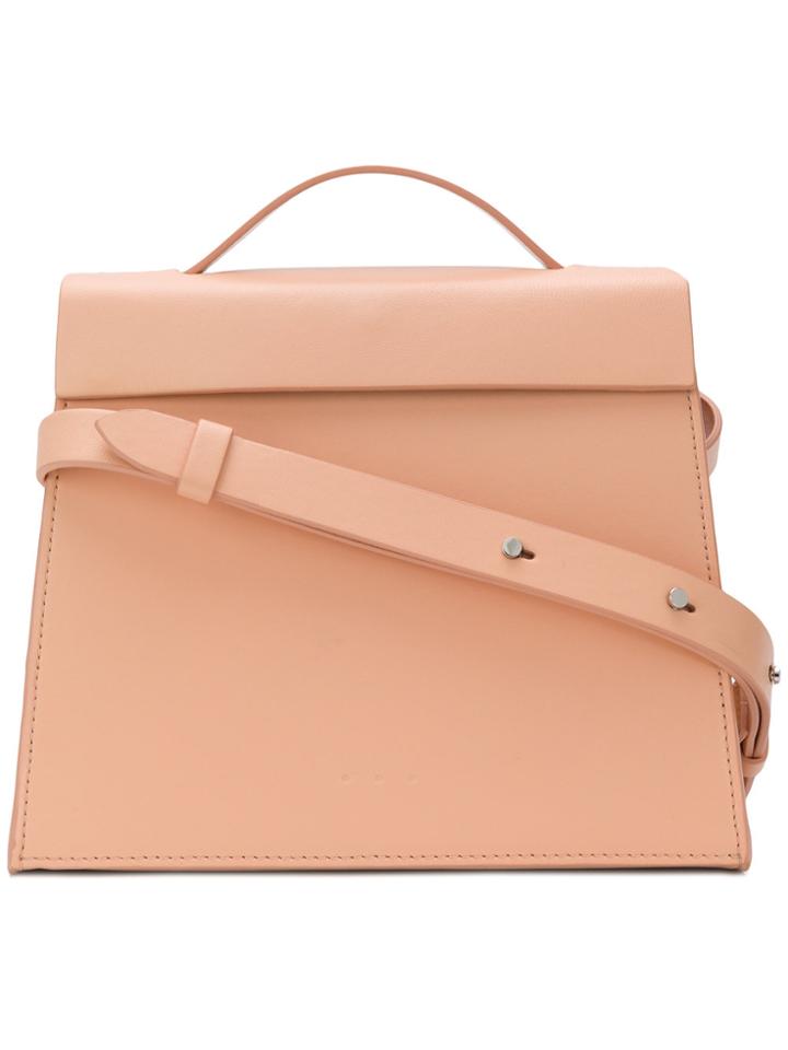 Aesther Ekme Mini Barrel Handbag - Pink & Purple