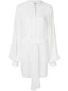 Aje Loose-fit Shirt Dress - White