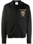 Moschino Contrast Logo Bomber Jacket - Black