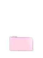 Loewe Embossed Monogram Zip-around Purse - Pink