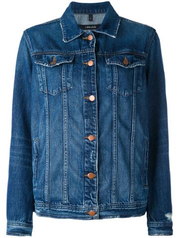 J Brand - Button-up Denim Jacket - Women - Cotton - M, Blue, Cotton