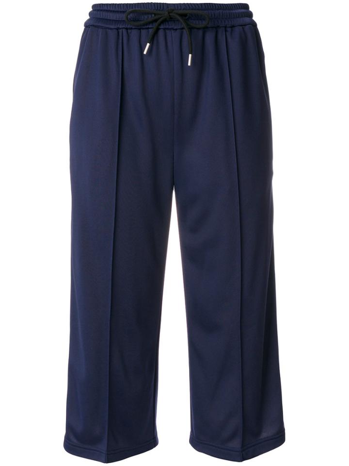 Msgm Drawstring Short Pants - Blue