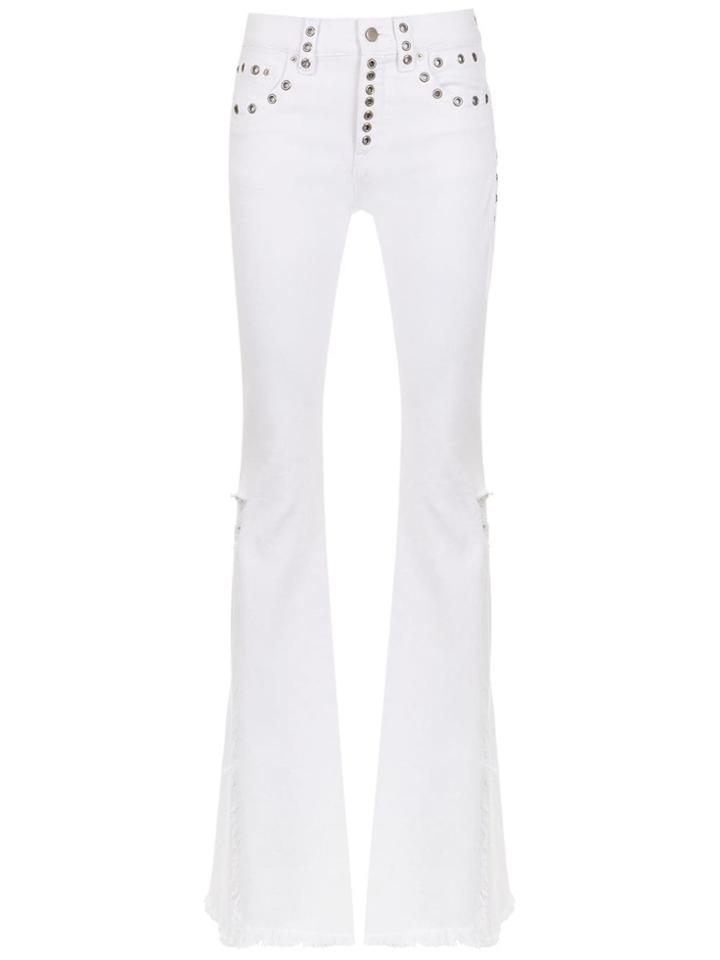 Andrea Bogosian Panelled Jeans - White