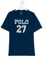 Ralph Lauren Kids Polo 27 Print T-shirt - Blue