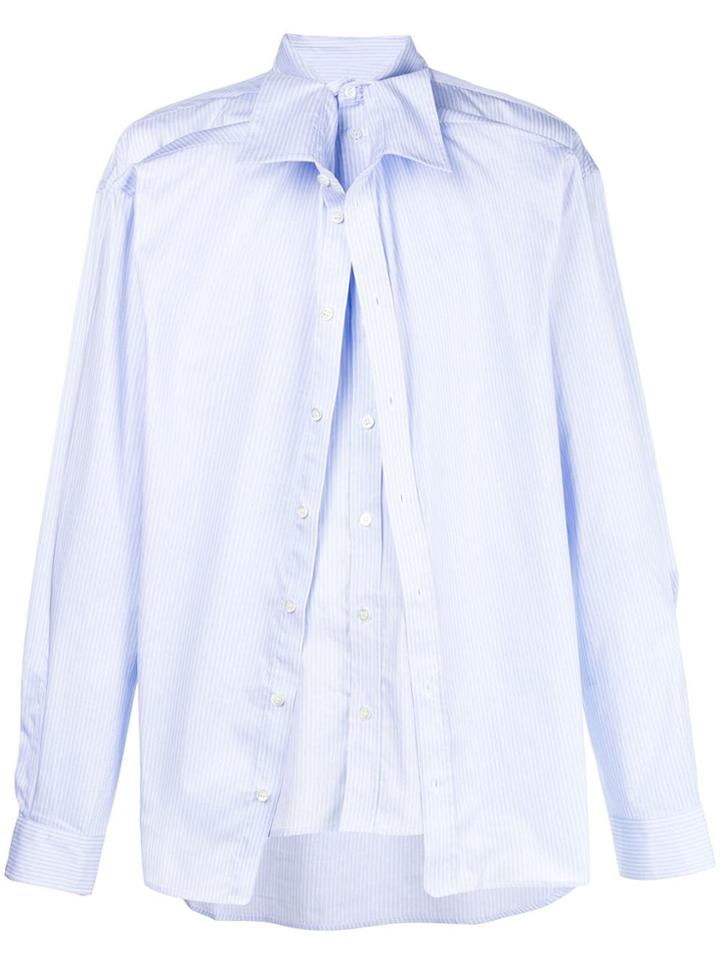 Y / Project Overlayered Shirt - Blue
