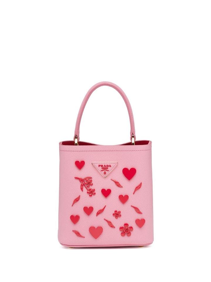 Prada Small Panier Bag - Pink