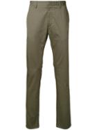Cerruti 1881 Chino Trousers, Men's, Size: 54, Green, Cotton