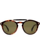 Gucci Eyewear Round-frame Acetate Sunglasses - Brown