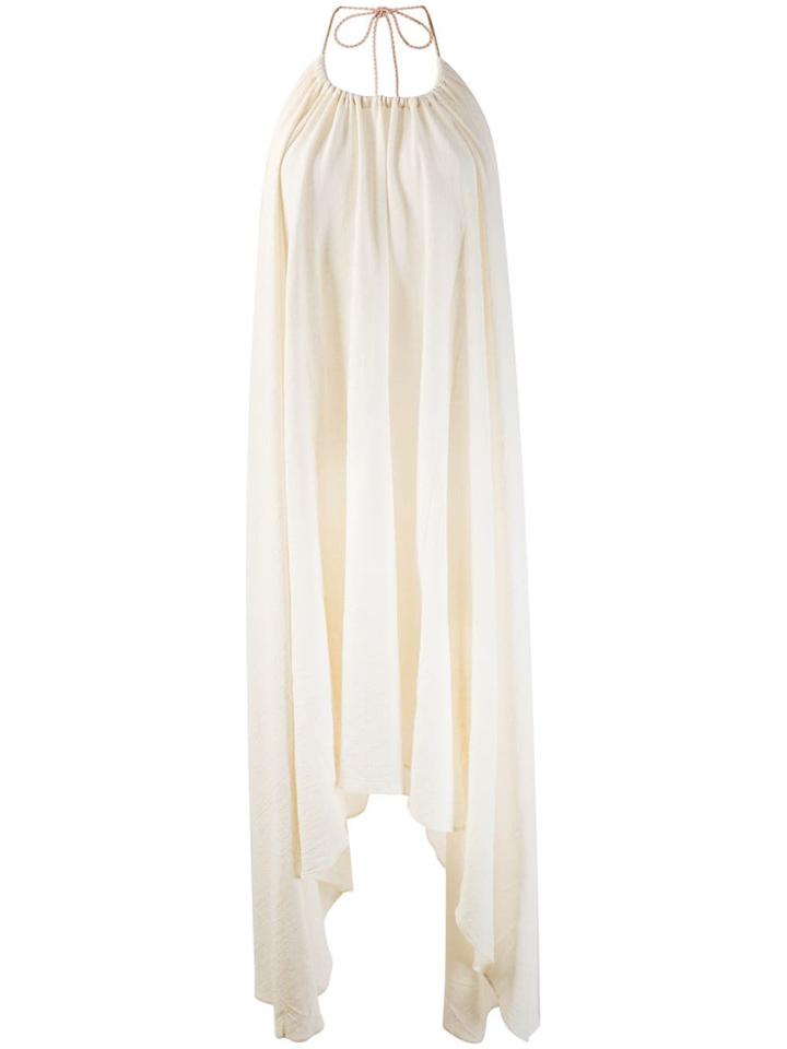 Caravana Halter Neck Dress - Neutrals