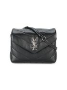 Saint Laurent Toy Loulou Monogram Shoulder Bag - Black