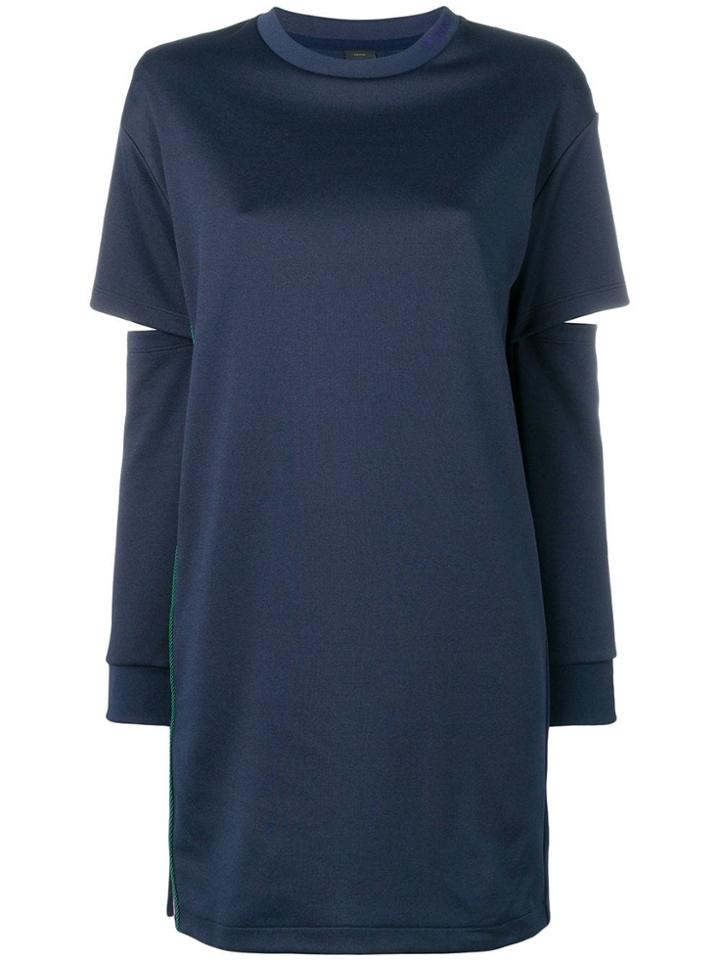 Pinko Cut-out Sweater Dress - Blue