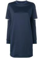 Pinko Cut-out Sweater Dress - Blue